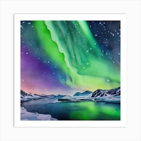 Aurora Borealis 1 Art Print