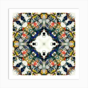 Modern Art Watercolor Pattern Art Print