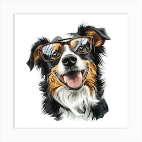 Australian Shepherd Dog 1 Art Print