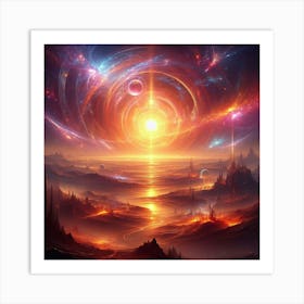 Nebula 3 Art Print