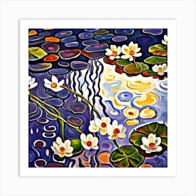 Water Lilies Art Print