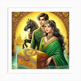 Legend Of Sipan Art Print