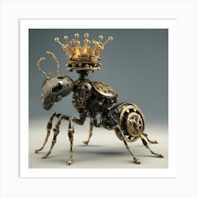 Ant king Art Print