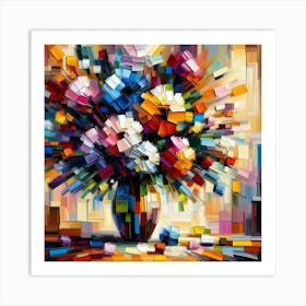 Flowers In A Vase 22 Art Print