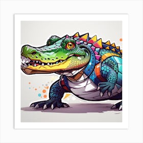 Alligator Art Print