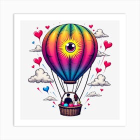 Hot Air Balloon 1 Art Print