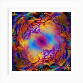 Fractal Vortex Art Print