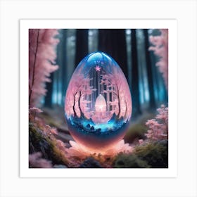 Fairytale Egg Art Print