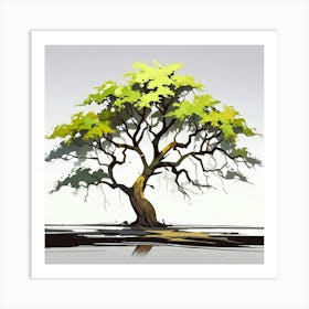 Oak tree 3 Art Print