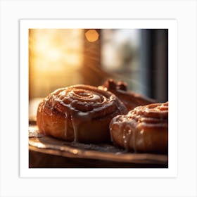 Cinnamon Buns Art Print