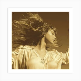 Fearless (Taylor's Version) - Taylor Swift - Album Cover Art Print