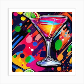 Martini 3 Art Print