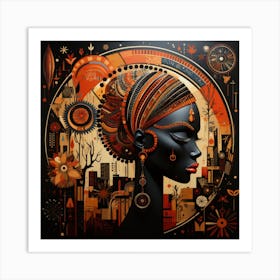 African Woman 1 Art Print