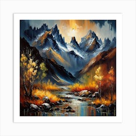 Mountain Landscape 2 Art Print