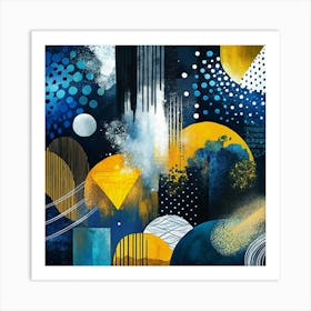 Abstract Painting 162 Art Print