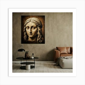 Leonardo Da Vinci Art Print