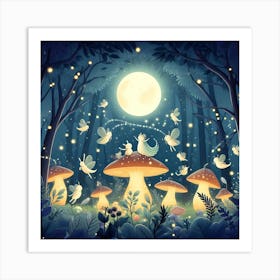 Fairy Forest 4 Art Print