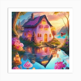 Fairy House Art Print