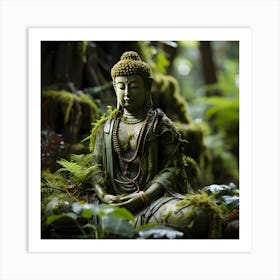 Buddha Series01 Csaba Fikker For Ai Art Depot 4 Art Print