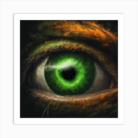 Eye Of The Dragon Art Print