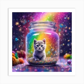 0 Galaxy Environment, Capturing A Whimsical, A Small Esrgan V1 X2plus Art Print