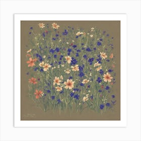 Wildflowers Art Print