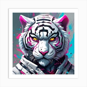 White Tiger 2 Art Print