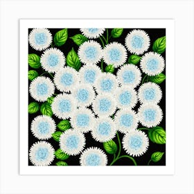 Chrysanthemums 39 Art Print