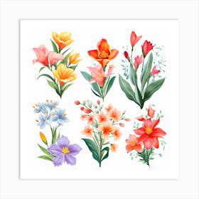 Flowers 13 Art Print