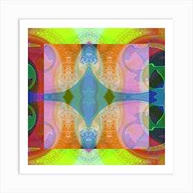 Abstract Psychedelic Art Art Print