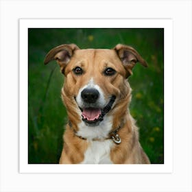 Portrait Of A Dog 2 Art Print