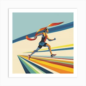 Runner'S Run Art Print