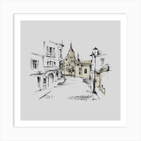 Paris Street 7 Art Print