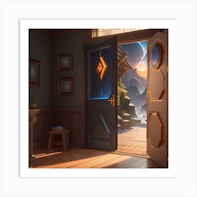 Overwatch - Doorway Art Print