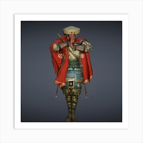 Chinese Warrior Art Print