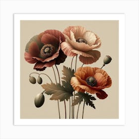 Poppies 6 Art Print