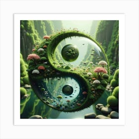 Yin Yang 1 Art Print