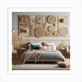 Modern Bedroom 1 Art Print