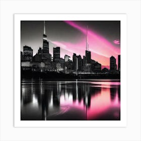 New York City Skyline 33 Art Print