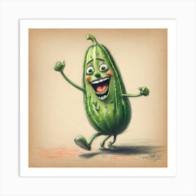 Pickle 4 Art Print