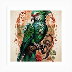 Parrot Art Print