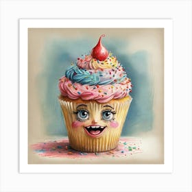 Cupcake 5 Art Print