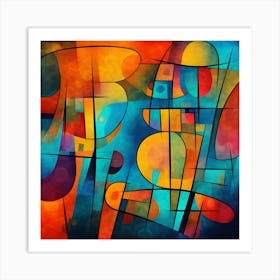 Abstract - Abstract - Abstract - Abstract Painting Art Print