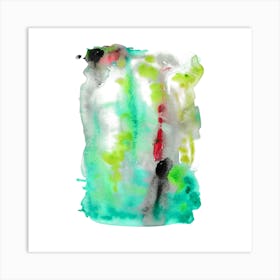 Modern Watercolor Painting, Abstract Art, Wall Home Decor 3 Art Print