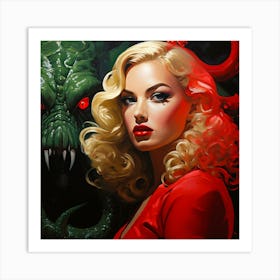 Cthulhu Lover Art Print