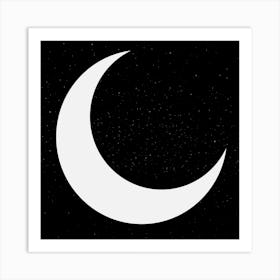 Crescent Moon Art Print