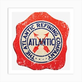 Atlantic Refining Company Art Print