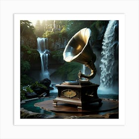 Gramophone Art Print