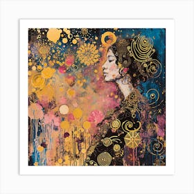 Woman In Gold Art Print