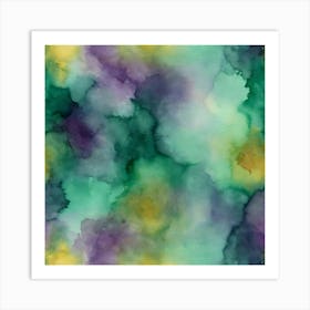 Watercolor Painting Art Print